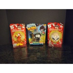 FGTeeV Meggz & Gurkey Turkey Butt Heads Grim Ripper Lot of 3 Kids Toy Figures